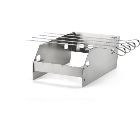 Grand pare-brise en acier inoxydable pour Napoleon cod. 71301