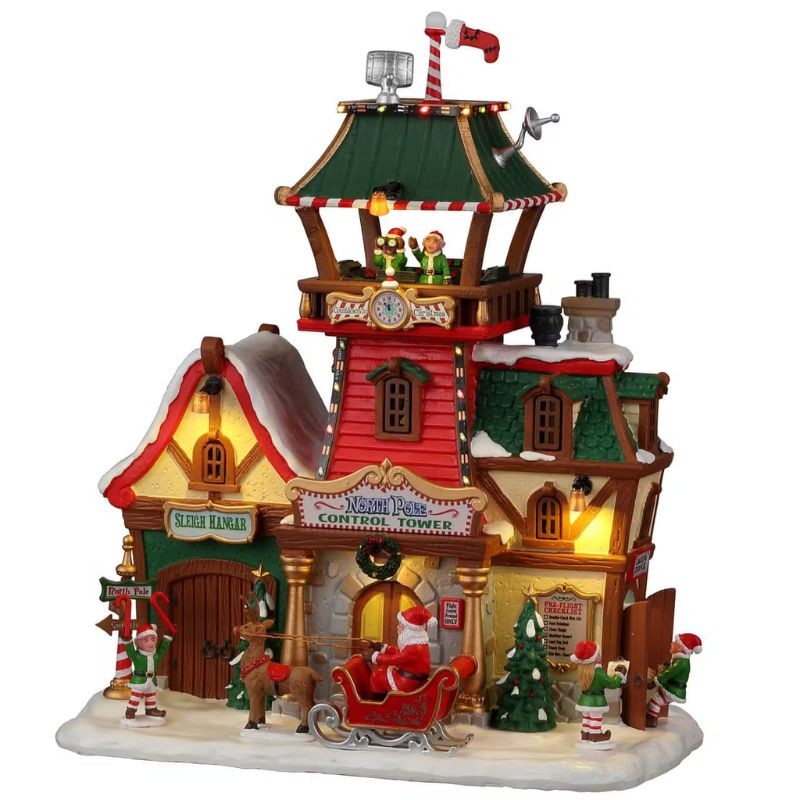 Pack Lemax Elf Village Deluxe avec neige gratuite