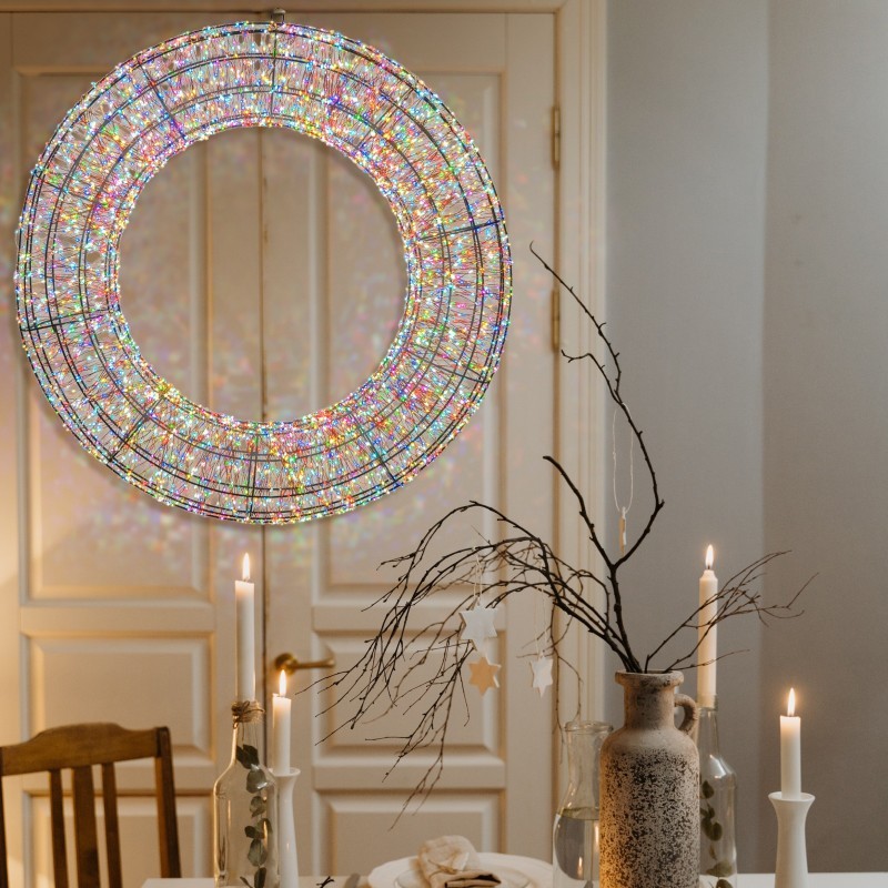 Couronne 3D marron Ø 75cm HDM 6000 MicroLED RGB