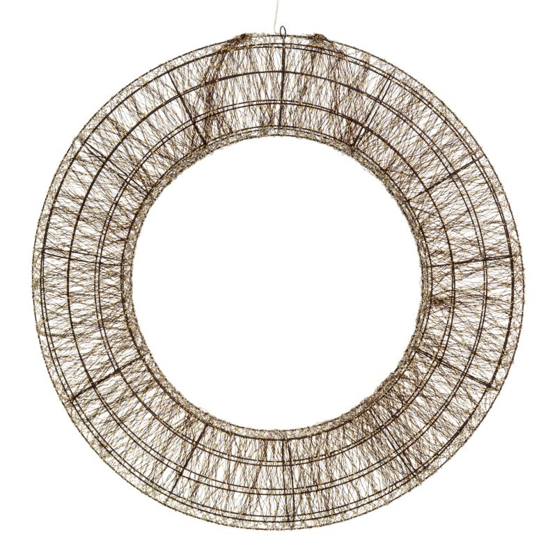 Corona 3D Marron Ø 110cm HDM 15000 MicroLED BLANC CHAUD et BLANC FROID