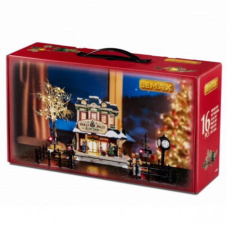 Holly Jolly Junction Set avec alimentation électrique 4.5V Réf. 56672