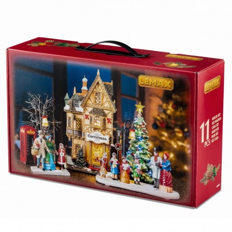 Tannenbaum Christmas Shoppe Set avec alimentation électrique 4.5V Réf. 56678