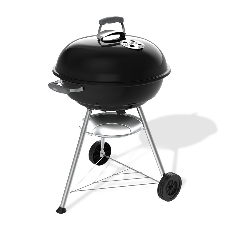 Weber Charcoal Barbecue Compact Kettle Ø 57 cm Black Ref. 1502061 Weber Charcoal Barbecue Compact Kettle Ø 57 cm Black Ref. 1502061