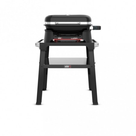 Barbecue Weber Électrique Lumin avec Support Noir Cod. 1501652