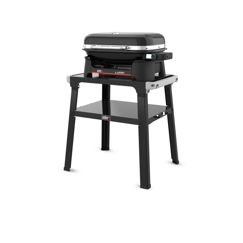 Barbecue Weber Électrique Lumin avec Support Noir Cod. 1501652
