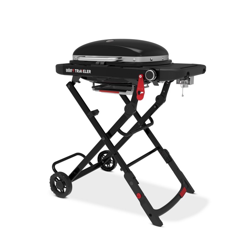 Barbecue Weber à Gaz Traveler Compact Noir Réf. 1501750