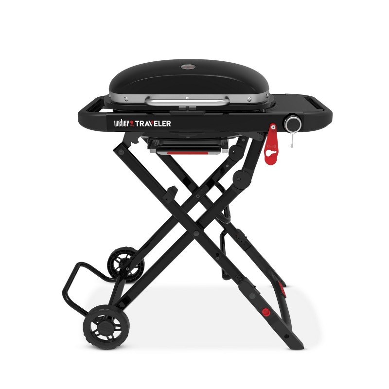 Barbecue Weber à Gaz Traveler Compact Noir Réf. 1501750
