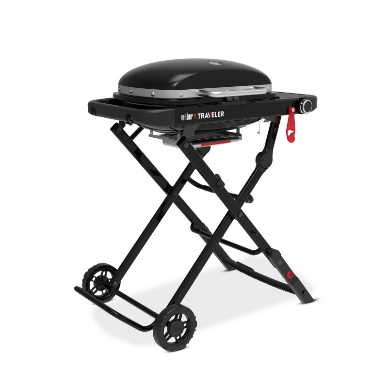 Barbecue Weber à Gaz Traveler Compact Noir Réf. 1501750