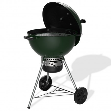 Barbecue Weber à Charbon Master-Touch GBS C-5755 Ø 57 cm Vert Racing Réf. 1502319