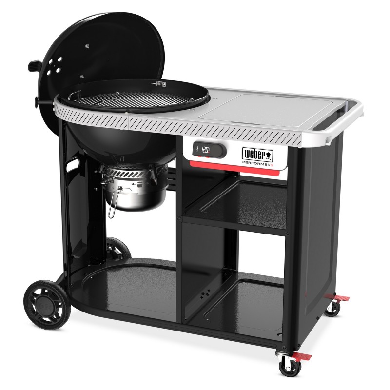 Barbecue Weber à Charbon Performer Premium Smart Ø 57 cm Noir Réf. 1501631