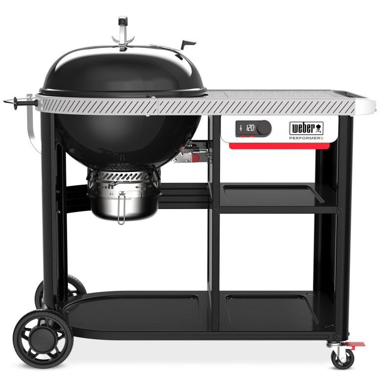 Barbecue Weber à Charbon Performer Premium Smart Ø 57 cm Noir Réf. 1501631