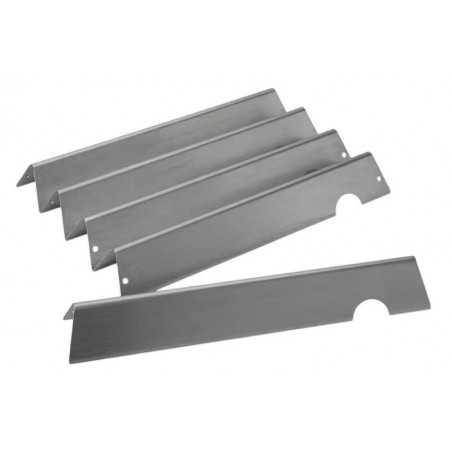 Weber Stainless Steel Flavorizer Bars for Spirit 4 Burner Ref. 2401381