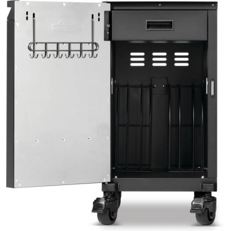 Set de 2 Chariots pour Barbecue Napoleon Prestige Phantom 500 noir cod. 68004