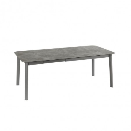 Table de jardin extensible ORON 100 x 154 - 200 cm LaFuma LFM5399 Fusain/Titane
