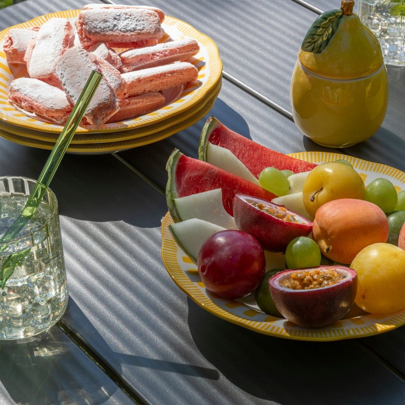 Table de Jardin Extensible ORON 100 x 154-200 cm LaFuma LFM5400 Titane/Titane