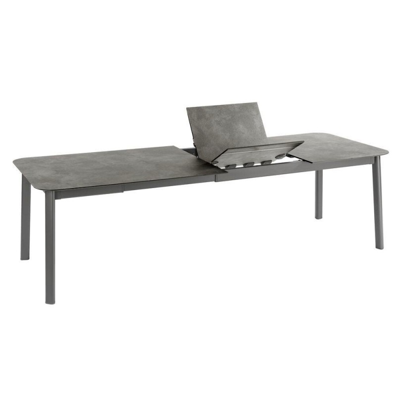 Extendable Garden Table ORON 100 x 200 - 260 cm LaFuma LFM5402 Fusain/Titane Extendable Garden Table ORON 100 x 200 - 260 cm LaFuma LFM5402 Fusain/Titane