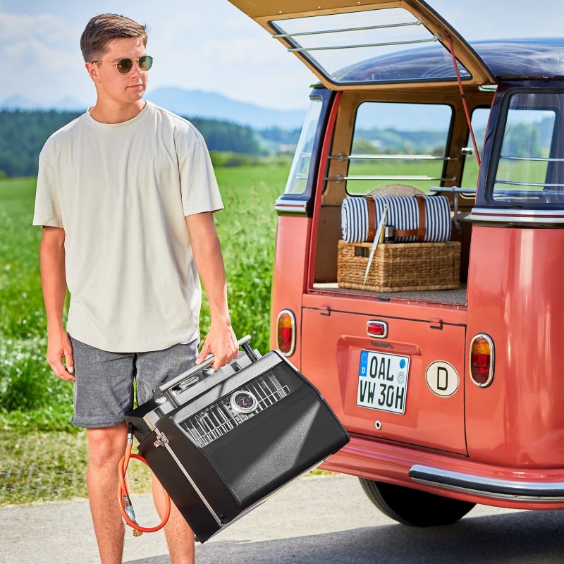 Barbecue Rösle à gaz Portable VIDERO G2-P Noir cod. 250566