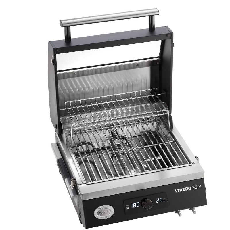 Rösle Electric Portable Barbecue VIDERO E2-P EU Black cod. 250582