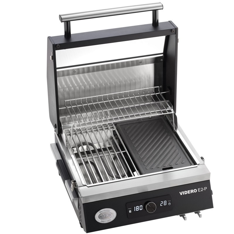 Barbecue Rösle Électrique Portable VIDERO E2-P EU Noir cod. 250582