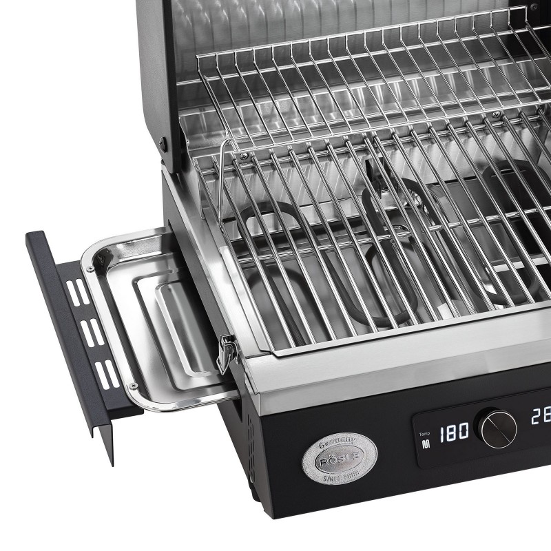Rösle Electric Portable Barbecue VIDERO E2-P EU Black cod. 250582