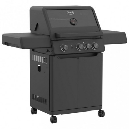 Barbecue Rösle à gaz ALLFLAME Peer 3 Noir cod. 251055
