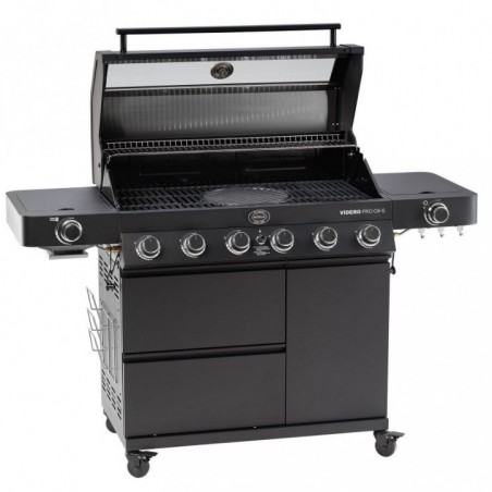 Rösle Gas Barbecue Station VIDERO PRO G6-S Vario+ Black cod. 251061