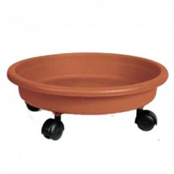 Soucoupe Naxos à roulettes