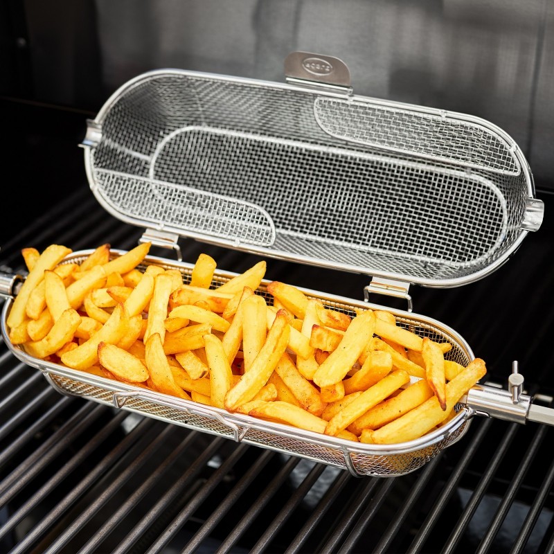 Rösle Stainless Steel Rotisserie Basket cod. 250437