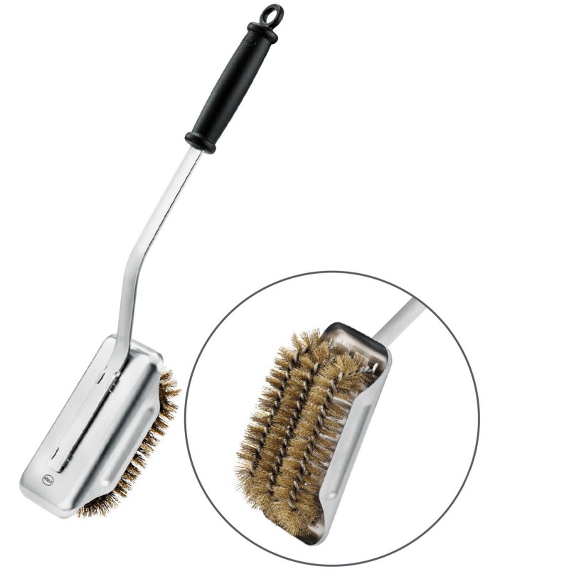 Brosse de nettoyage pour grilles en laiton Rösle Slidex réf. 251068