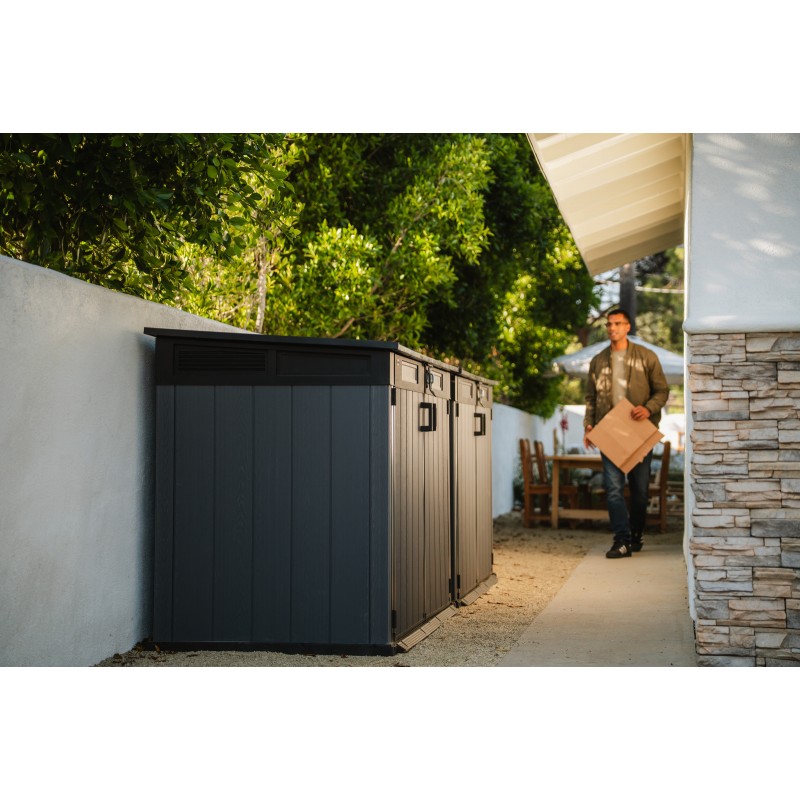 Keter CORTINA MEGA Resin Tool Cabinet Grey Keter CORTINA MEGA Resin Tool Cabinet Grey