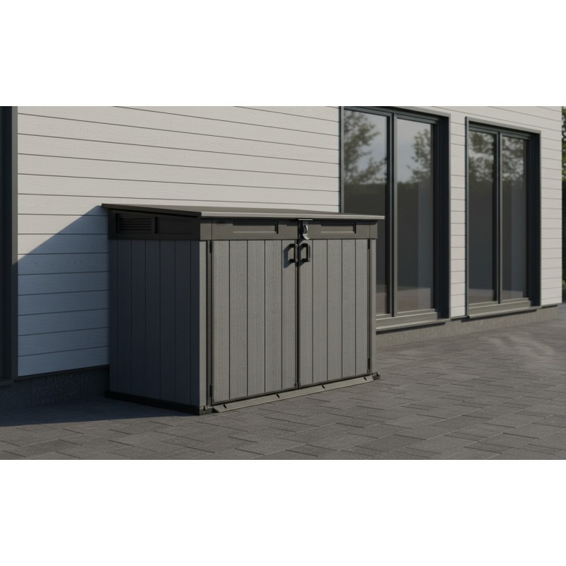 Keter CORTINA MEGA Resin Tool Cabinet Grey Keter CORTINA MEGA Resin Tool Cabinet Grey