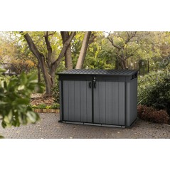 Keter CORTINA MEGA Armoire à Outils en Résine Gris