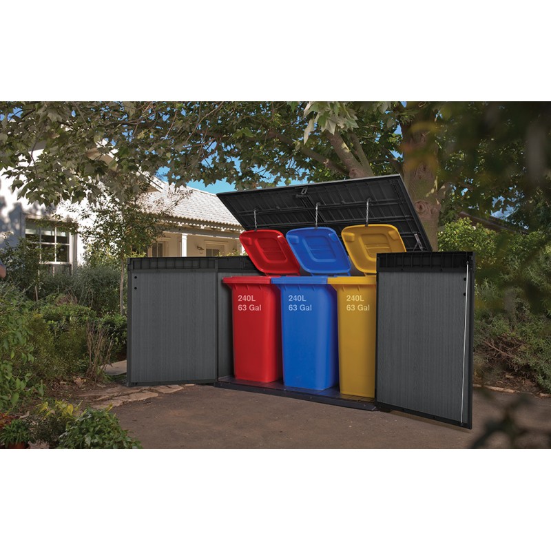 Keter CORTINA MEGA Resin Tool Cabinet Grey Keter CORTINA MEGA Resin Tool Cabinet Grey