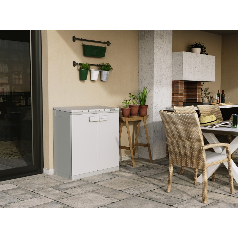 Keter RECYCLO Basic Low Multi-Purpose Cabinet