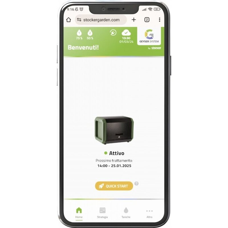 Stocker Automatic Mosquito Repellent Complete Kit Geyser Pro Professional Up to 3600m2 Stocker Automatic Mosquito Repellent Complete Kit Geyser Pro Professional Up to 3600m2