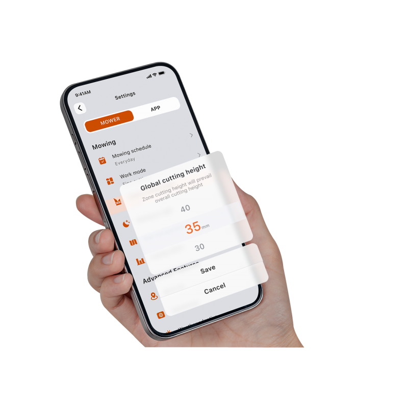 Segway Navimow H206E Automatic Robotic Lawn Mower - up to 800 m²