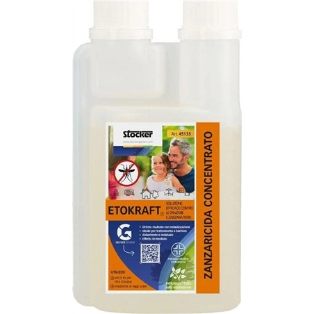 Stocker Etokraft Plus Insetticida Antizanzare 250 ml PMC