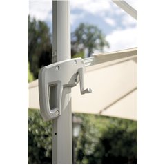 Ombrellone Colorado In Alluminio con Palo Laterale 3x3 mt Ecru' - Creta