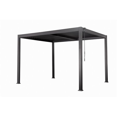 Pergola Texas In Alluminio 4x4 mt Antracite