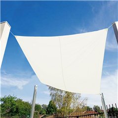 Vela Quadrata 3x3 mt Ecru'