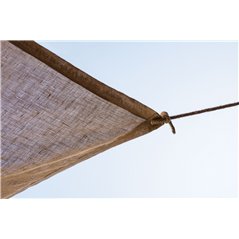 Voile carrée en chanvre 3x3 m Greenwood