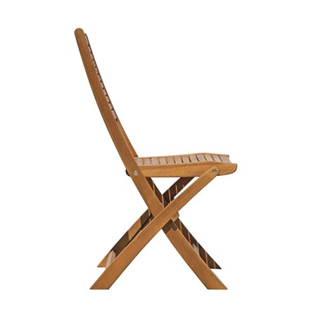 Greenwood Pietrasanta Acacia Garden Garden Chair without Armrests - Folding
