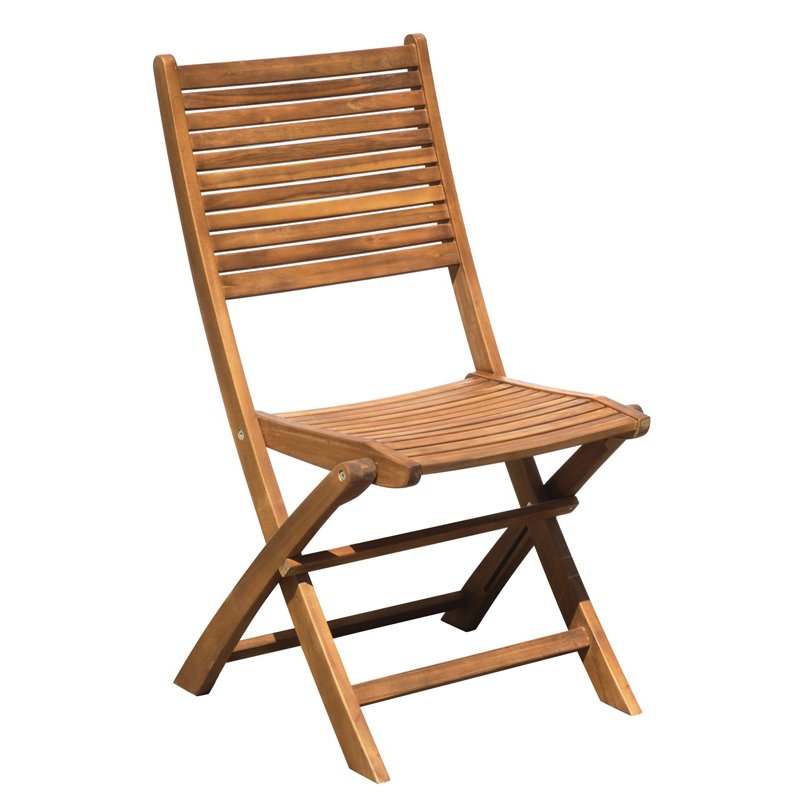 Greenwood Pietrasanta Acacia Garden Garden Chair without Armrests - Folding