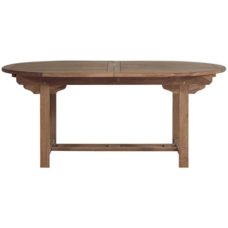 Tavolo Alicudi In Teak 180/240x120 - Allungabile