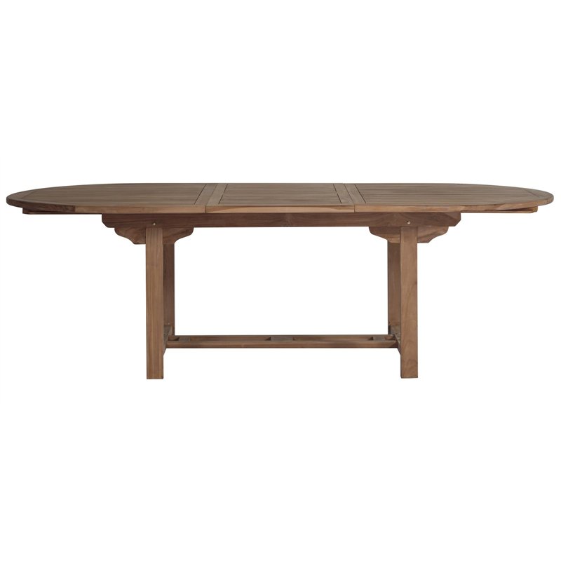 Greenwood Alicudi Teak Extendable Garden Table 180/240x120 cm