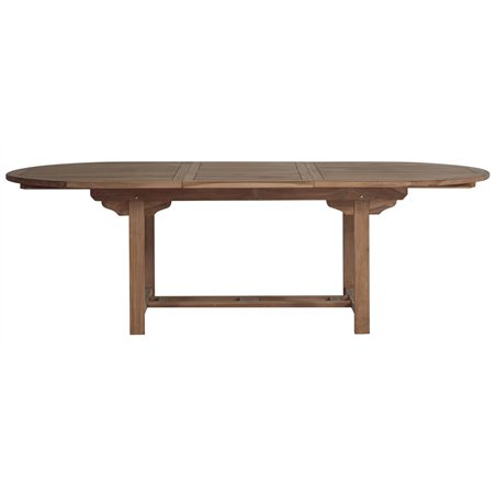 Table de jardin extensible en teck Alicudi 180/240 x 120 cm Greenwood