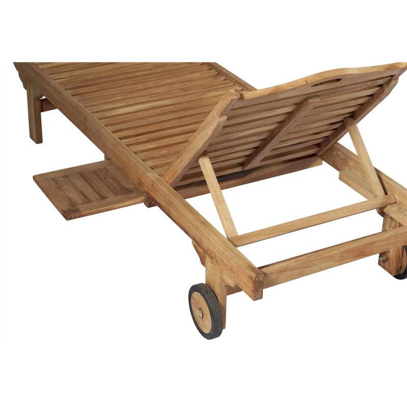 Greenwood Carloforte Teak Sunbed