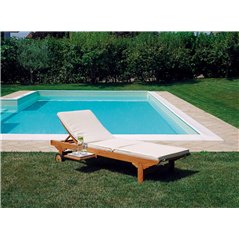 Lettino Carloforte In Teak