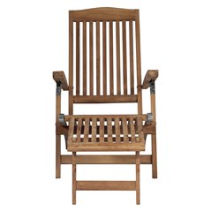 Poltrona Steamer In Teak - Con Cuscino