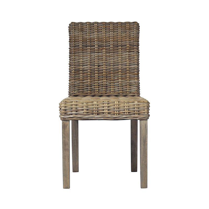 Greenwood Lisbon Garden Chair In Grey Kubu